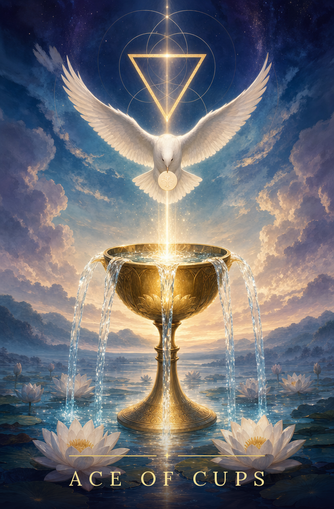 Ace of Cups tarot card