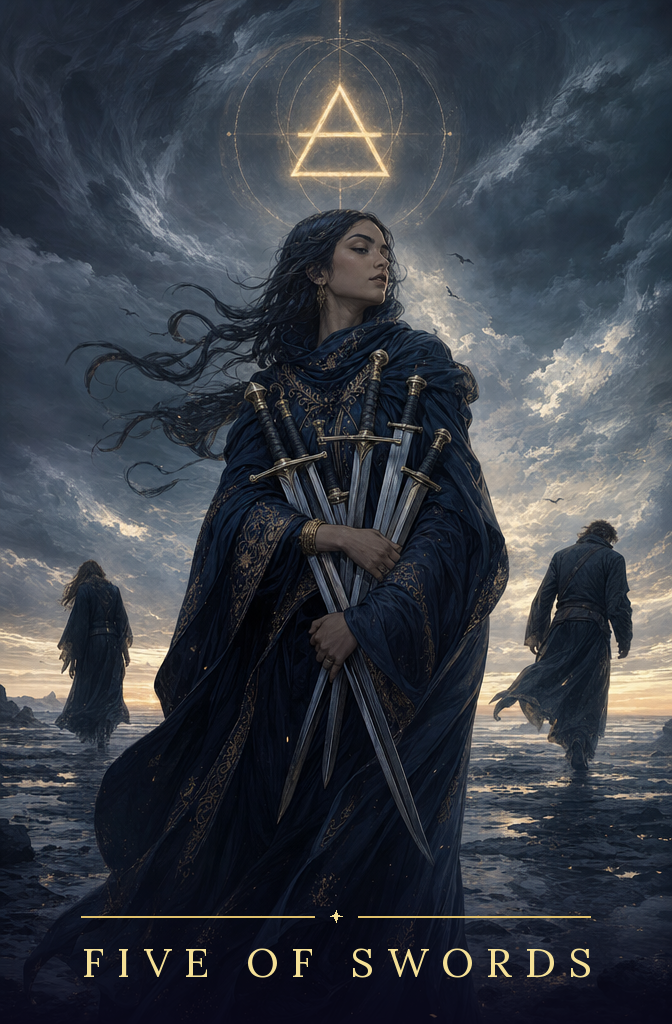 Five of Swords tarot card