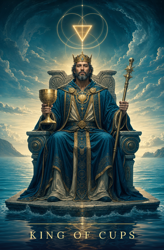 King of Cups tarot card