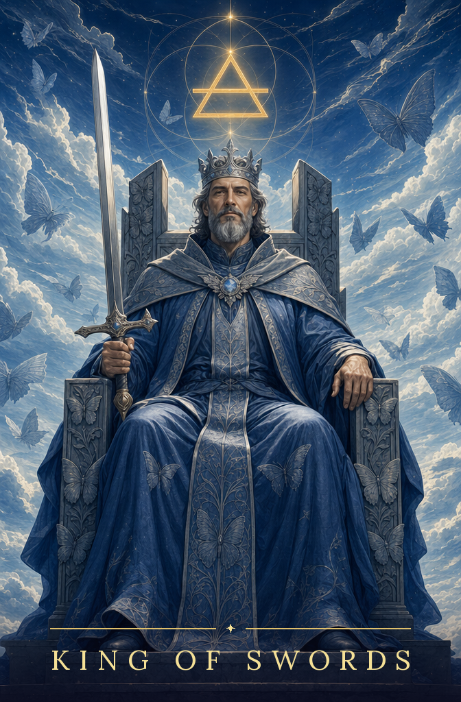 King of Swords tarot card