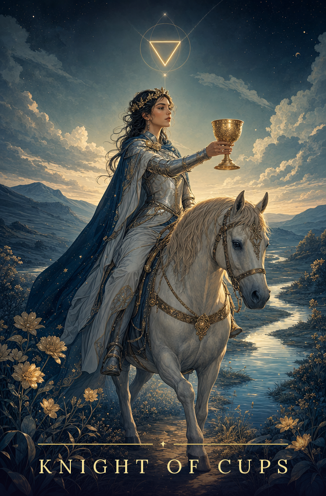 Knight of Cups tarot card