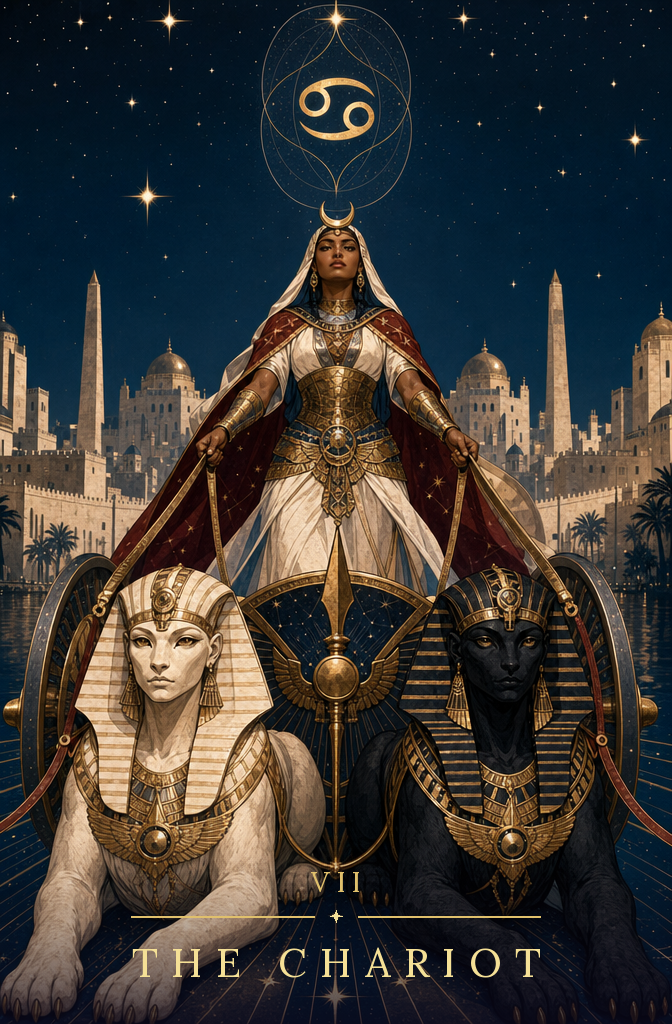 The Chariot tarot card
