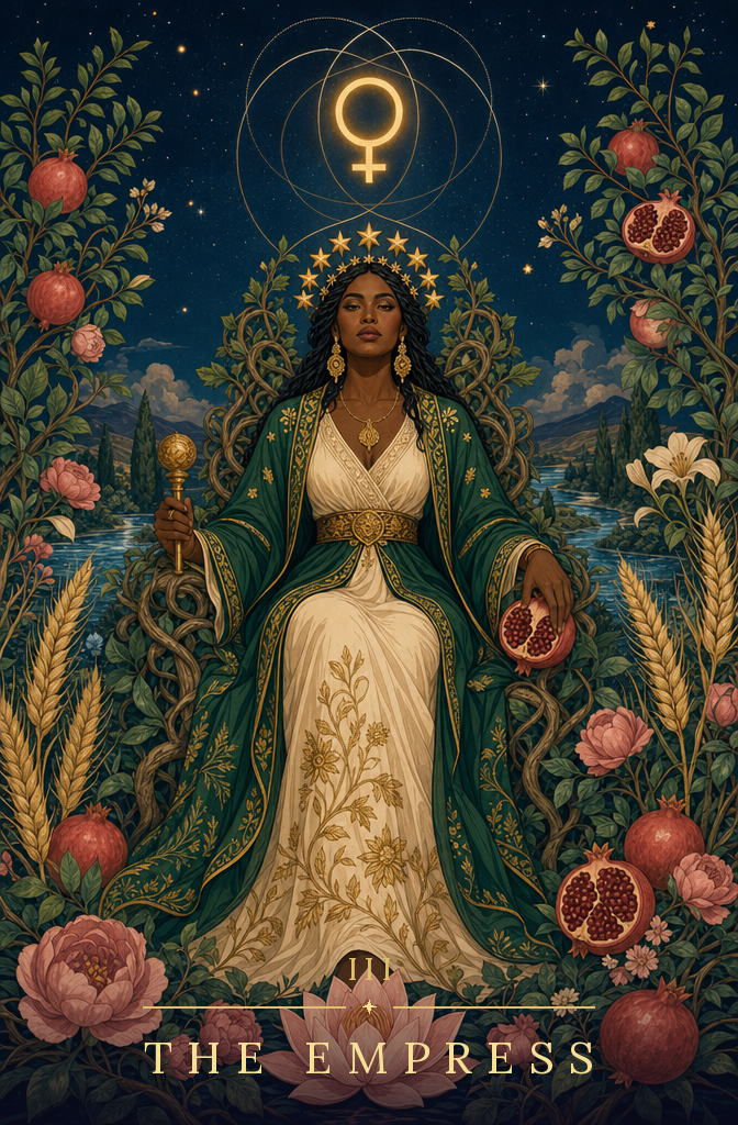 The Empress tarot card