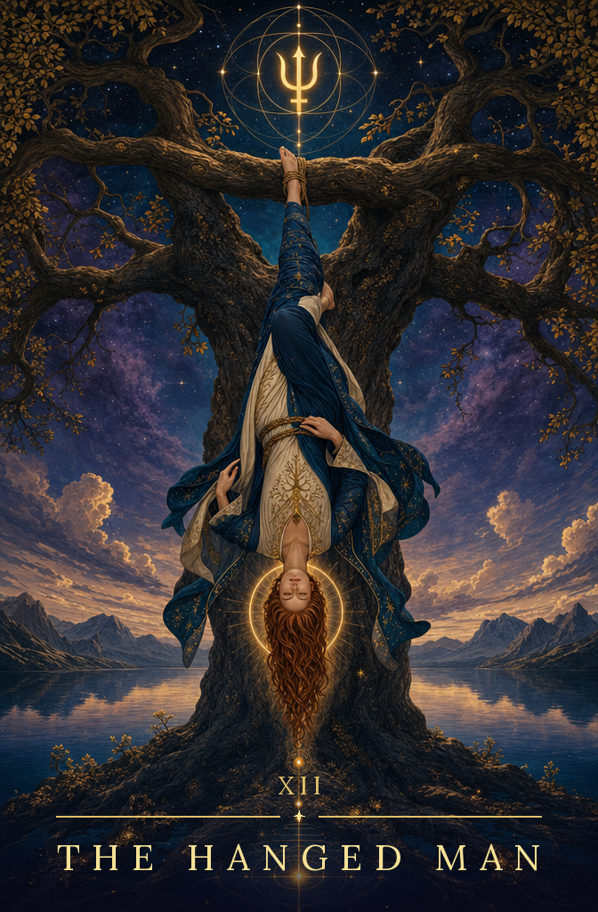 The Hanged Man tarot card