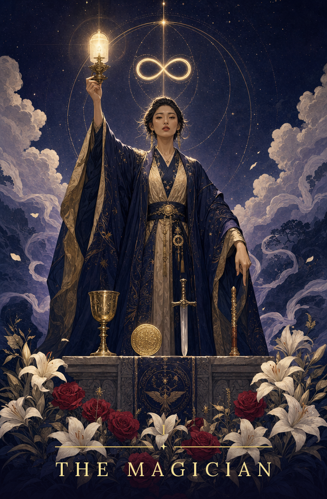 The Magician tarot card