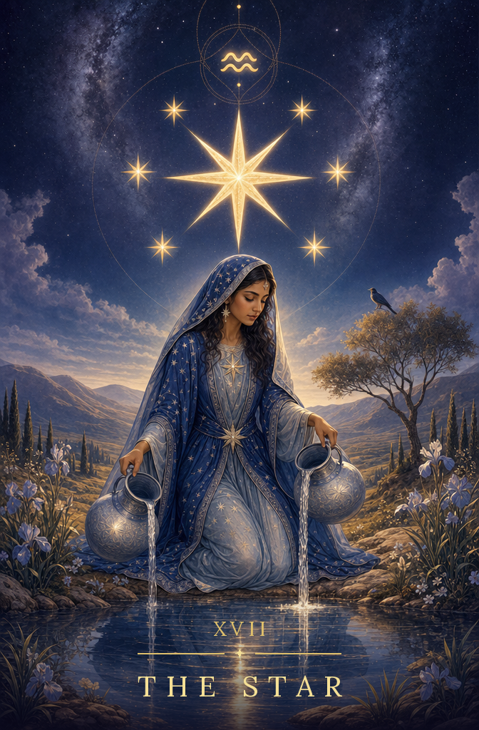 The Star tarot card
