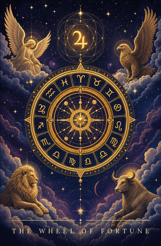 Wheel of Fortune tarot card